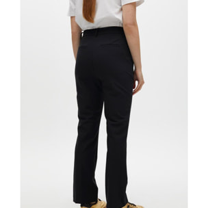 Pantaloni dritti in tessuto tecnico