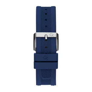 Reloj Gc Z07001G7MF Hombre Analogico Cuarzo con Correa de Silicona