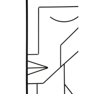 PANNELLO IN FERRO TRIBAL SIMPLY COPPIA CM 60X1X80