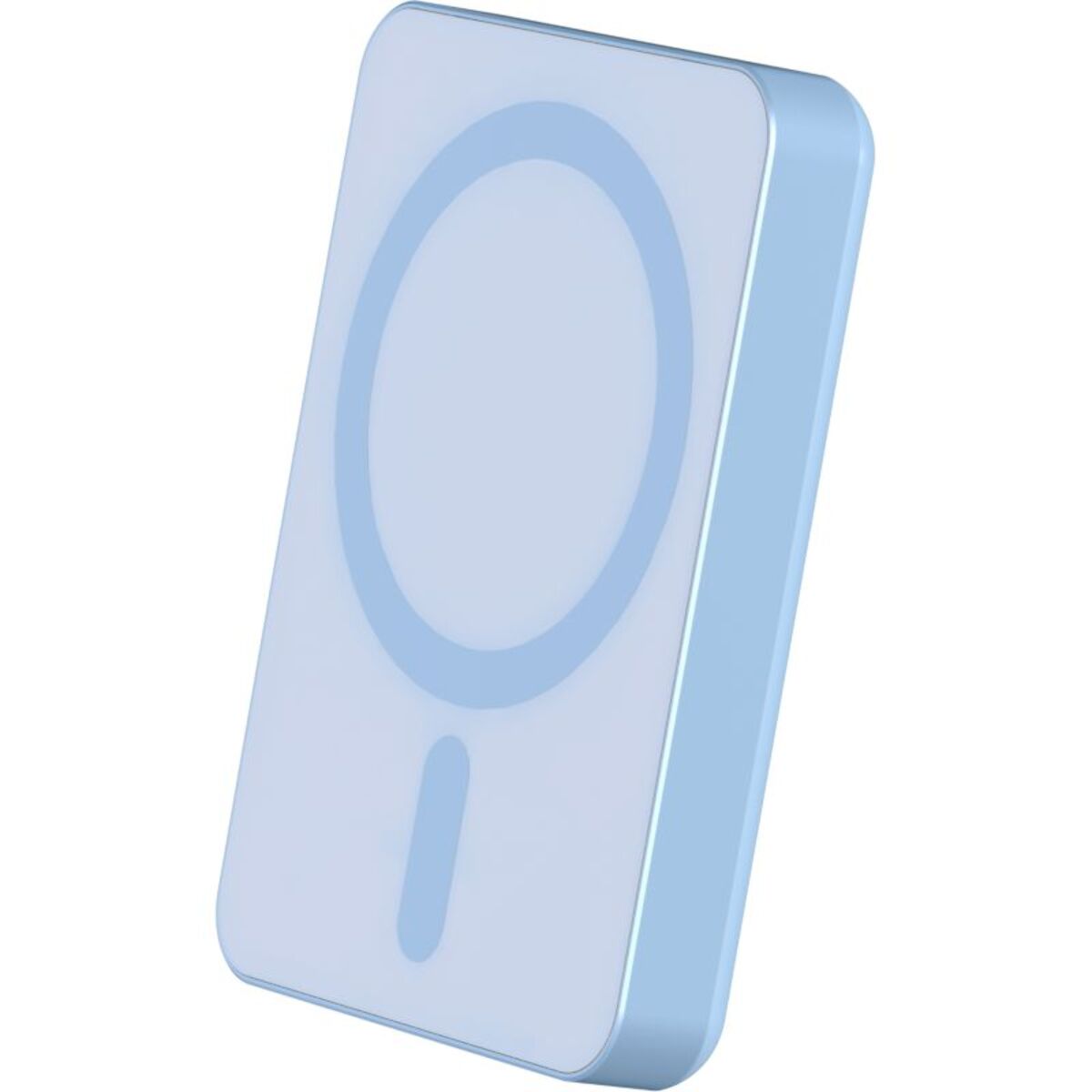 Batterie externe FORCE POWER 5000 mAh USB C 15W Mini magnet bleu