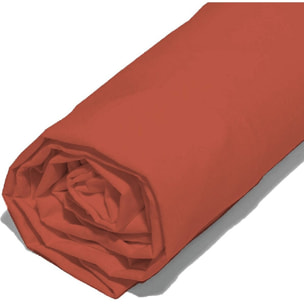 Drap Housse - Bonnet:30cm 100%coton Bio 57fils Bisque