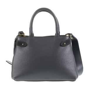 Borsa a mano da donna Made in Italy - Modello Lumina Elite - 100% pelle - 28.5 x 19.0 x 10.0 cm