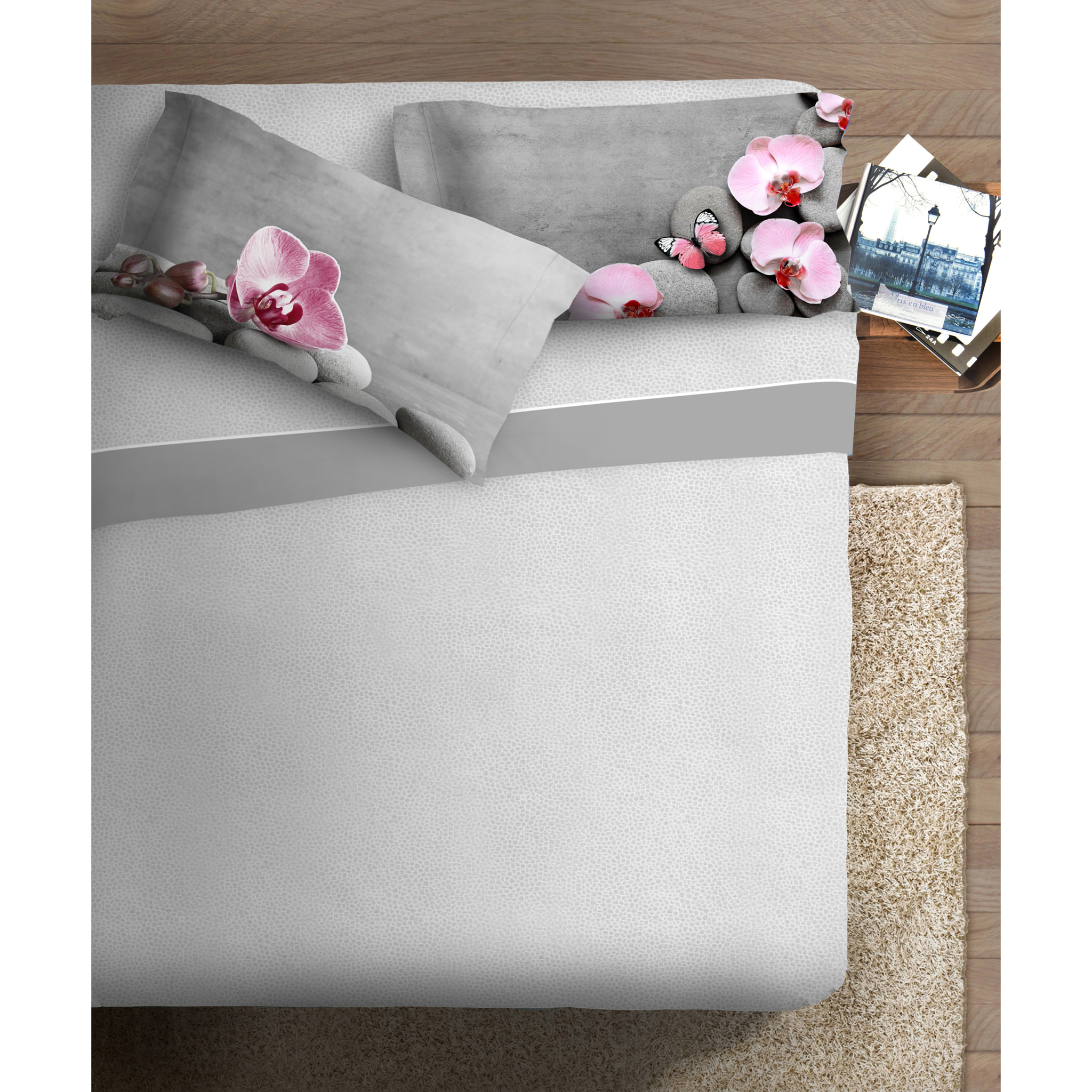 Completo letto fotografico Fine-Art IPERSAN Puro Cotone Ritual