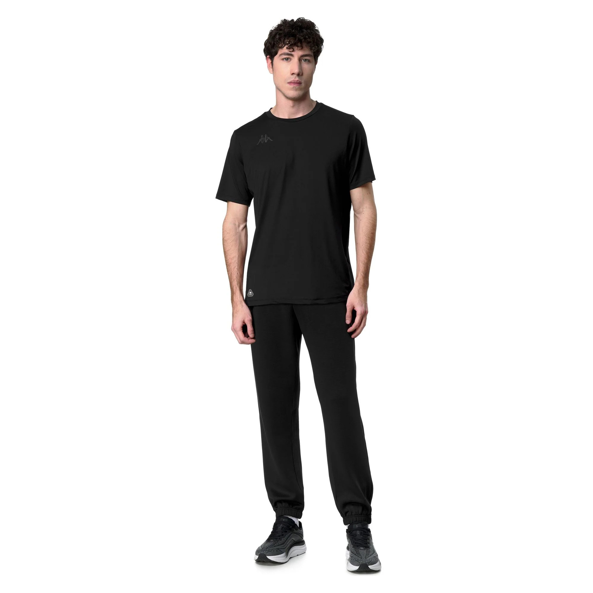 Kappa - Pantaloni Uomo Nero - Izop