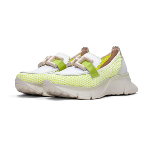 Mocasin Sport Hawai Blanco kiwi 5 cm
