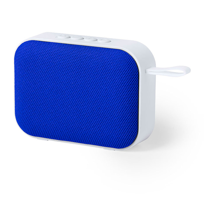 Connessione Bluetooth dell'altoparlante. Potenza sonora 3W. Batteria da 400 mAh