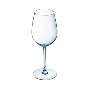 6 verres à pied 35 cl