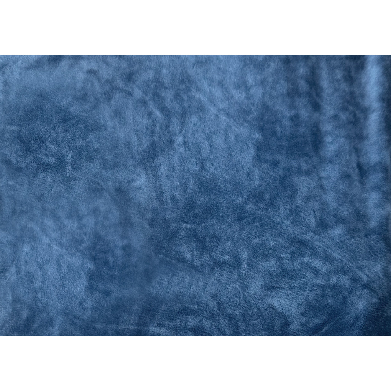 Copridivano 2 Posti Elasticizzato In Tinta Unita Effetto Velluto Modello Morbidissimo Colore Blu