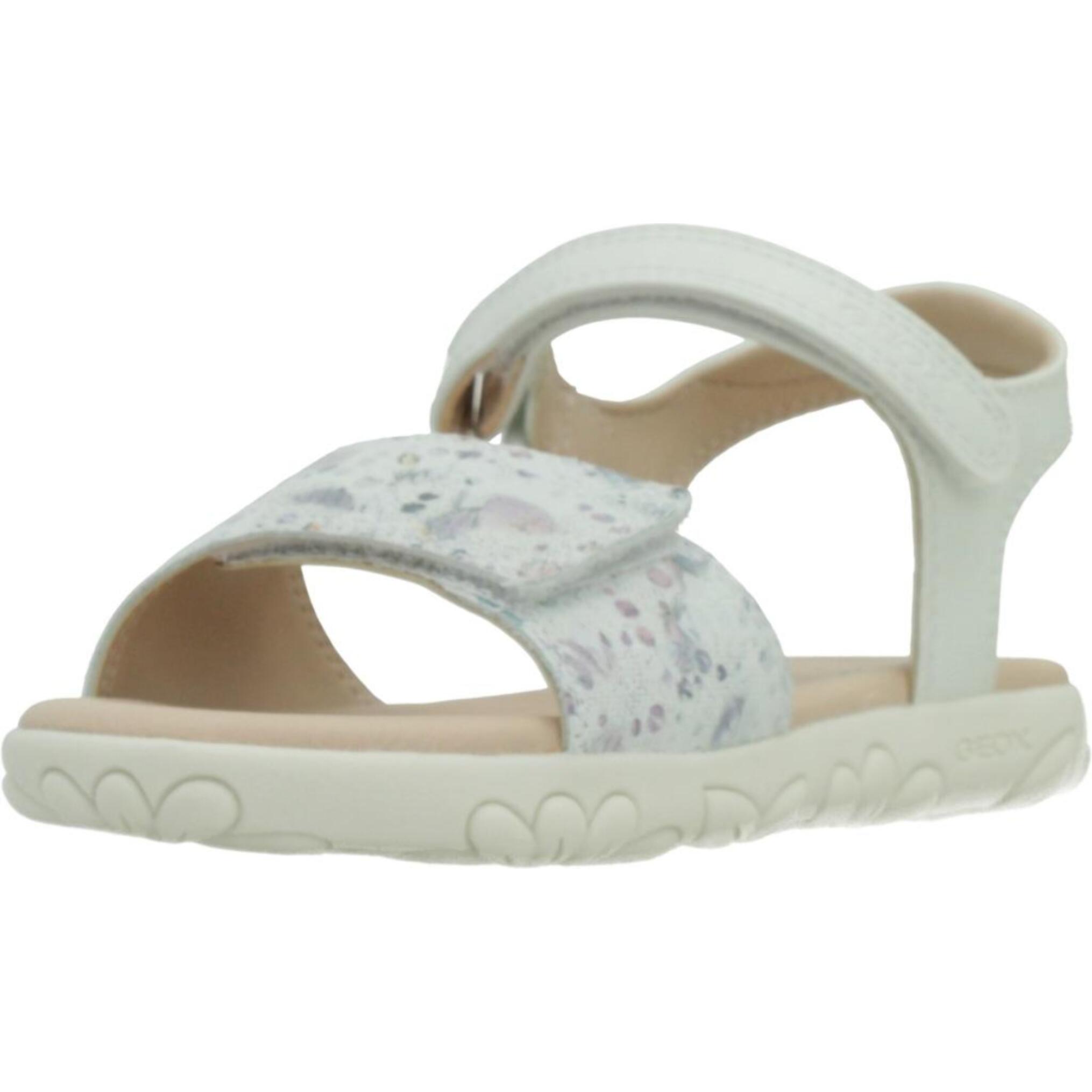 Sandalias Niña de la marca GEOX  modelo J SANDAL HAITI GIRL BLANCO