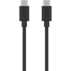 Câble USB C ESSENTIELB vers USB-C noir 2m