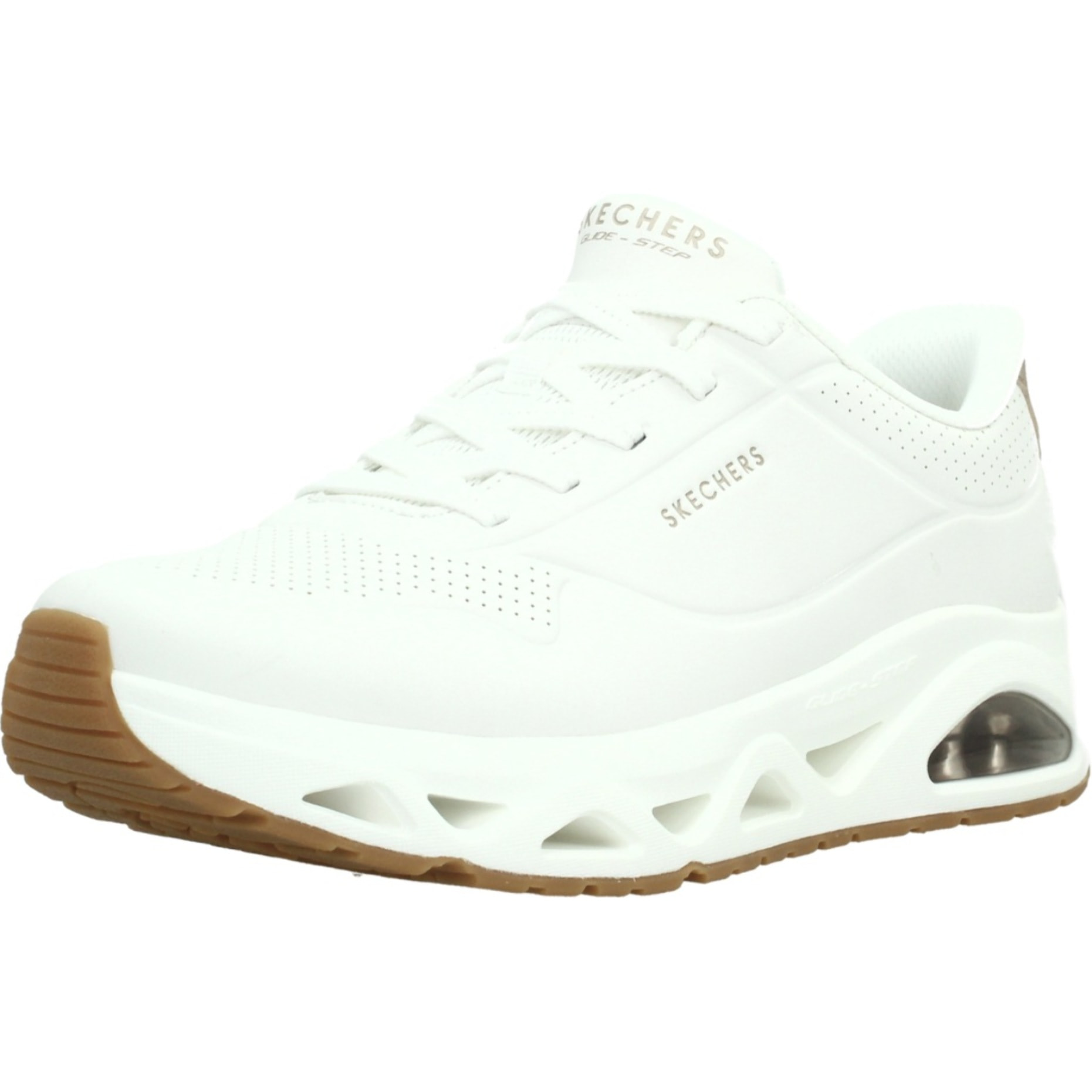 Sneakers De  Mujer Uno Glide Step Glide On Air Blanco