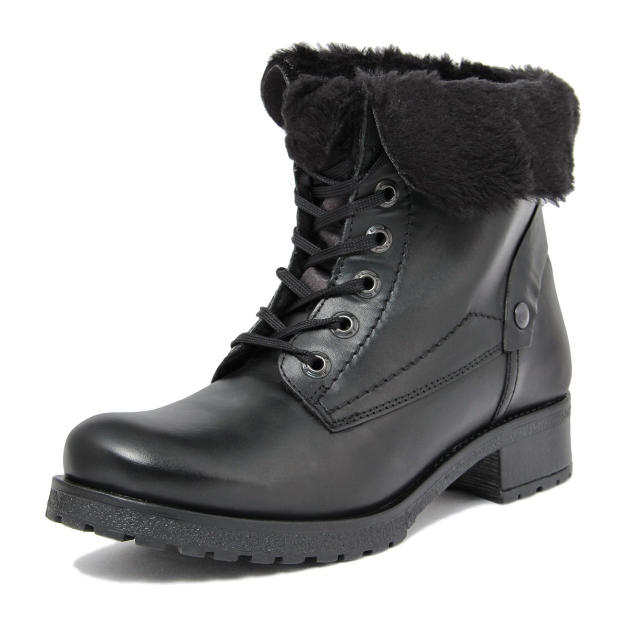 FASHION ATTITUDE  STIVALETTO IN PELLE COLOR NERO