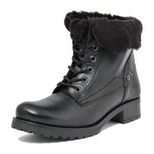 FASHION ATTITUDE  STIVALETTO IN PELLE COLOR NERO