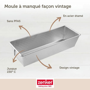 Moule à cake Zenker Silver