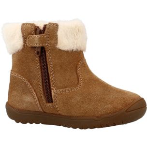 Botines Niña de la marca GEOX  modelo B464PC 00022 MARRON CLARO