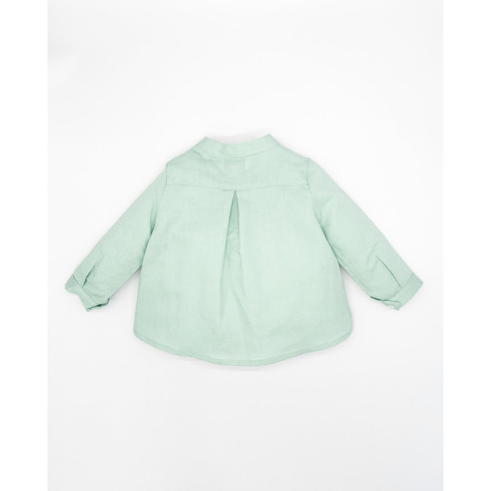 CAMISA LINO VERDE