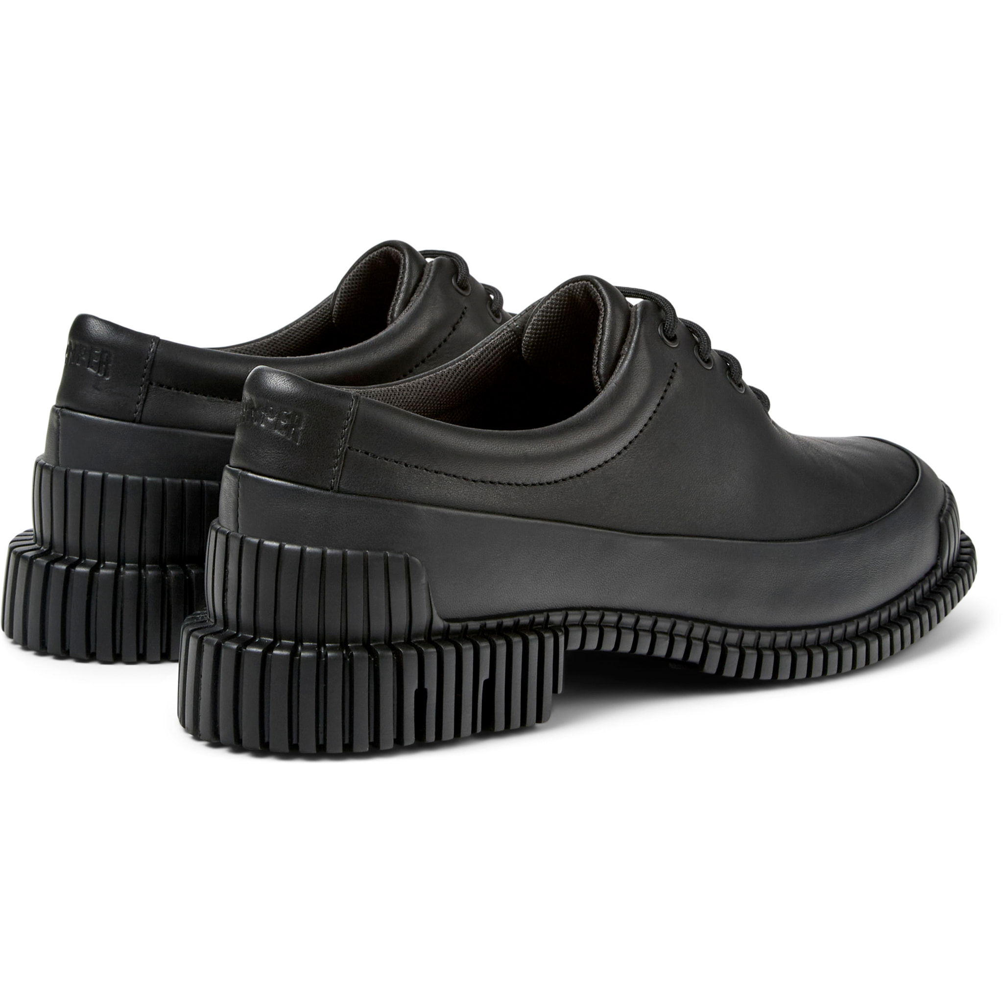 Scarpe stringate - CAMPER Pix - Nero - Pelle liscia