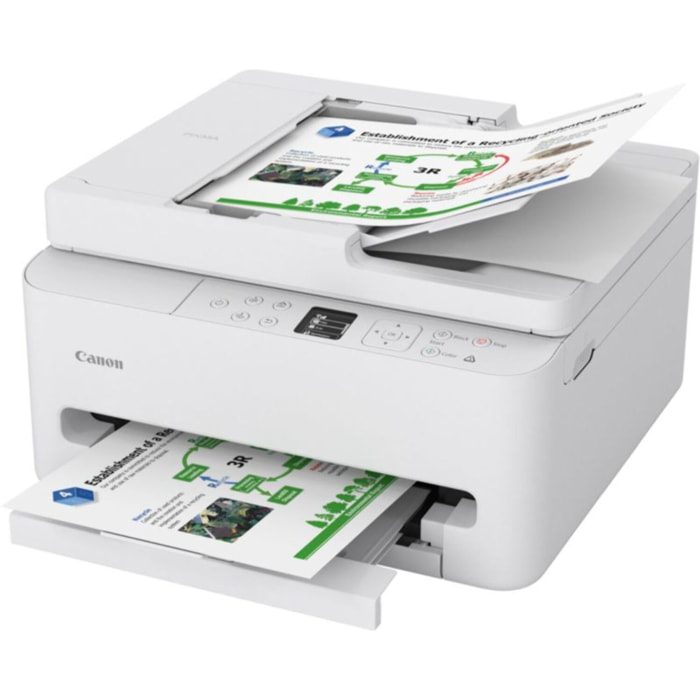 Imprimante jet d'encre CANON PIXMA TS7550i WH