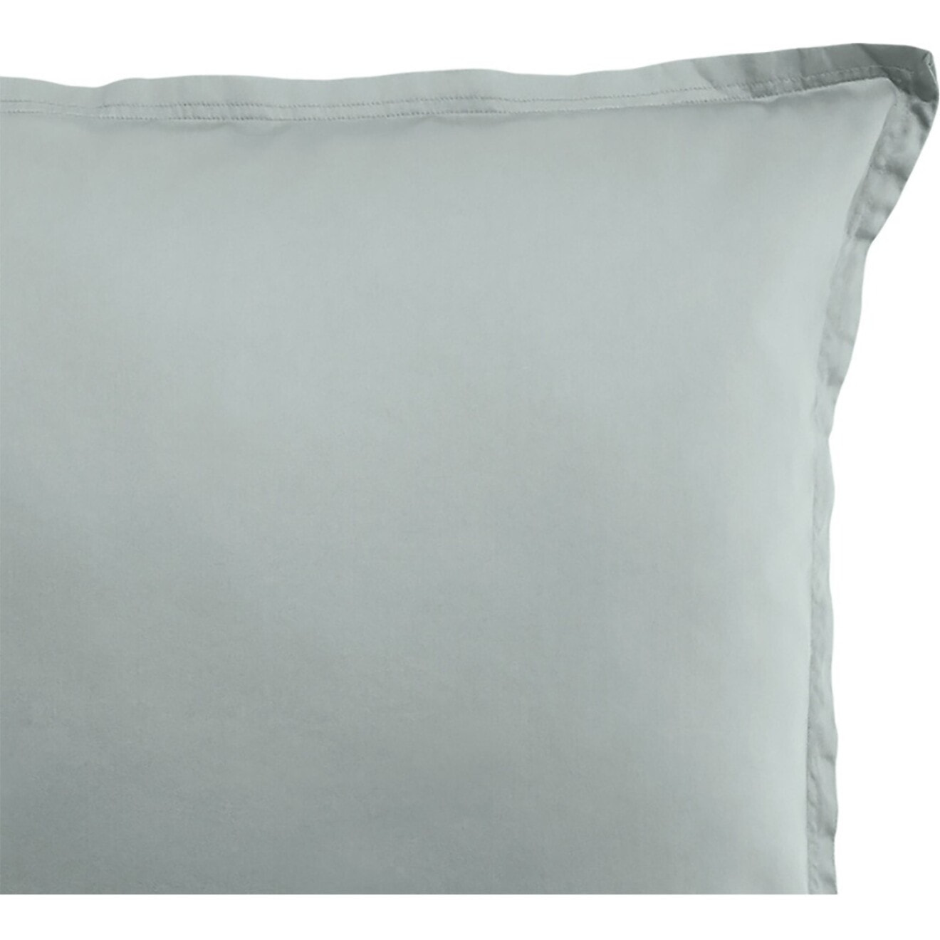 Paire de Taies D'oreiller 1pcs 100% Satin De Coton 105 Fils Celadon