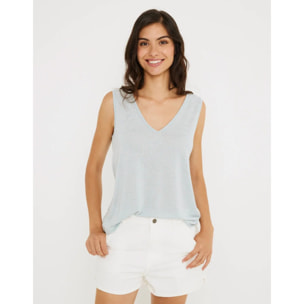 Camiseta Tirantes Azul Claro - Tutsivi