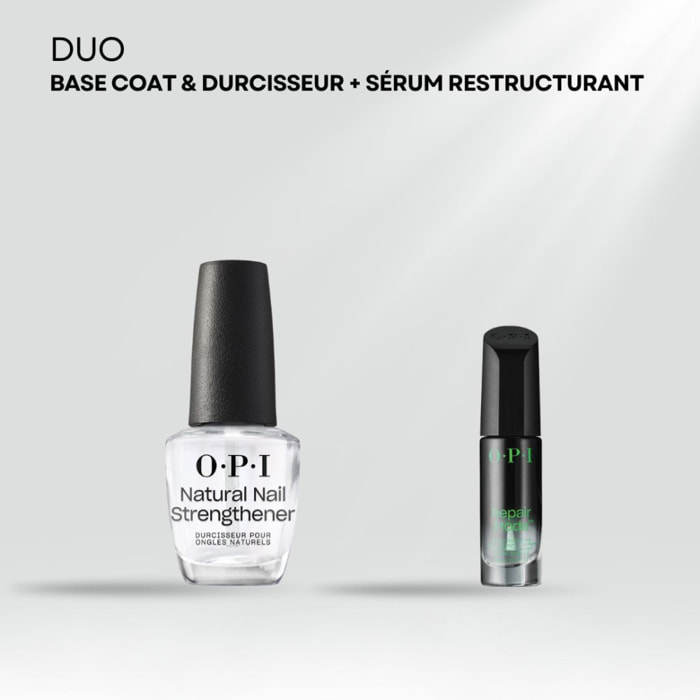 Repair Mode - Sérum Restructurant pour les Ongles fragiles et endommagés - 9ml Base Coat et Durcisseur - Nail Strengthener - 1