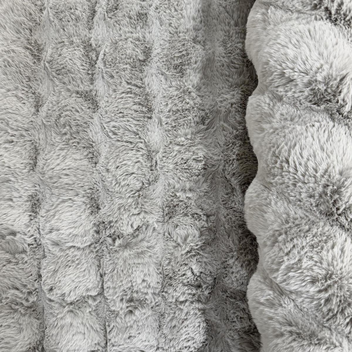 Tapis shaggy, faux uni sobre, poil long shaggy moelleux