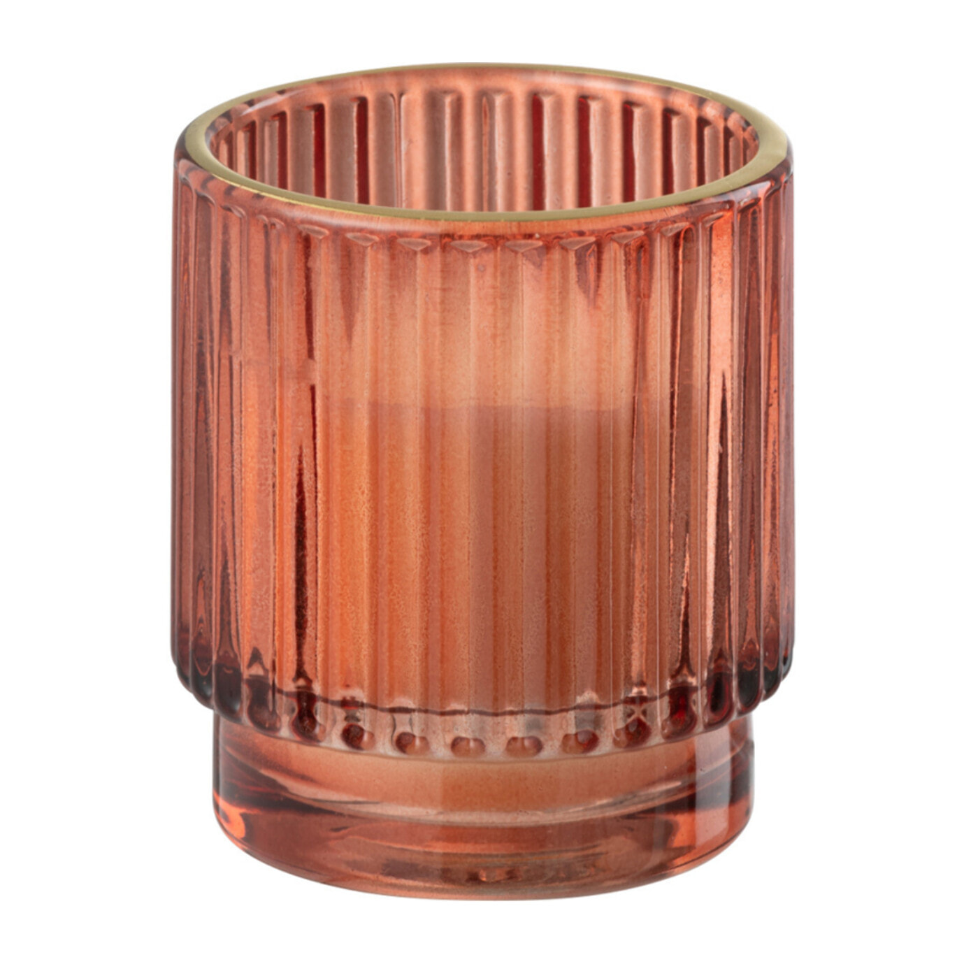 J-Line bougie parfumée Olive & Frank Incense - rouge - small - 19H