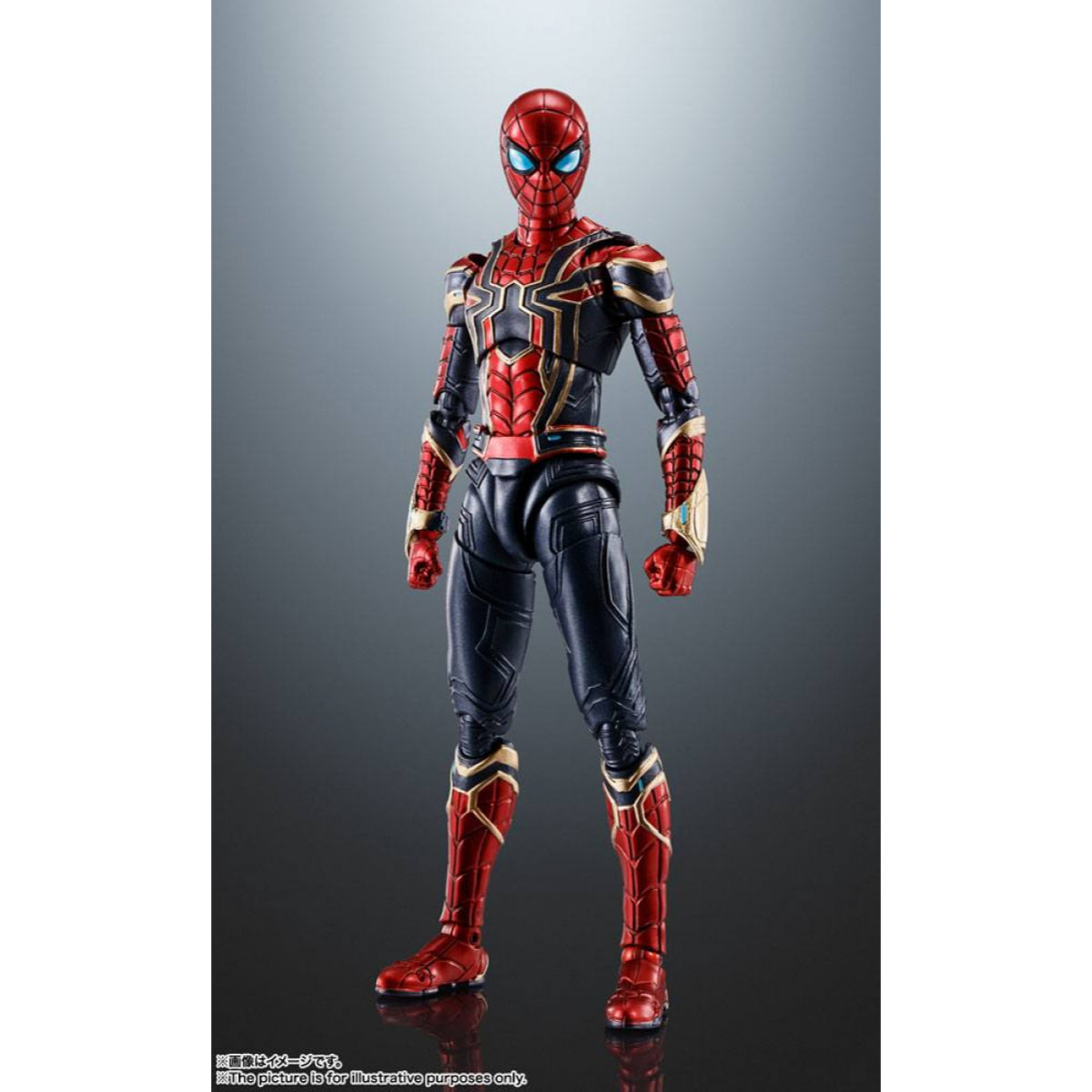 Spider-man: No Way Home S.h. Figuarts Action Figura Iron Spider-man 15 Cm Bandai Tamashii Nations