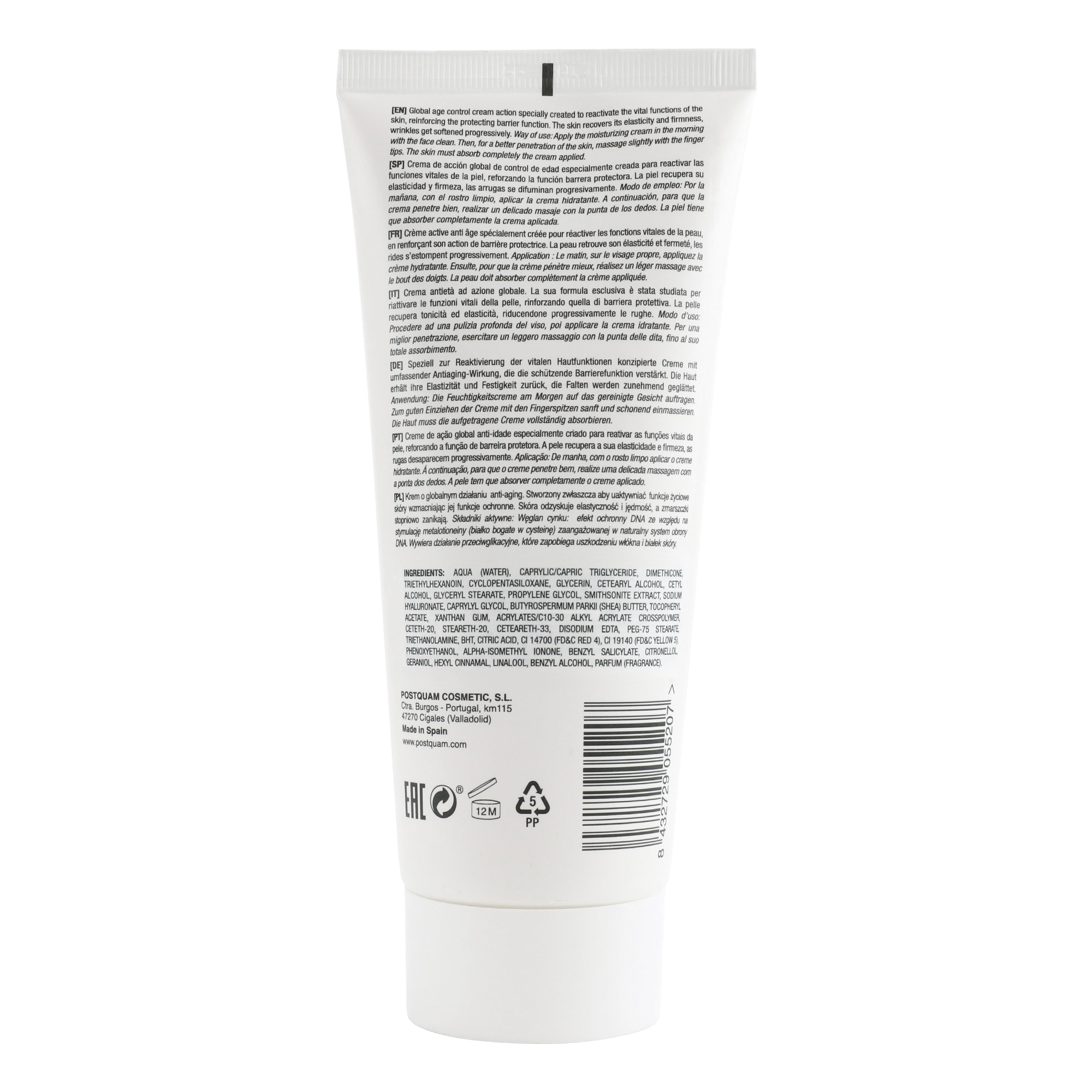 Crème active anti âge 200 ml