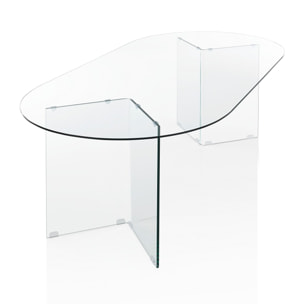 Oresteluchetta Tavolo / Scrivania ovale DAKAR OVAL 180