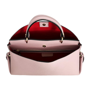 Bolso de Mano Cheval Firenze Bianca Rosa Empolvado