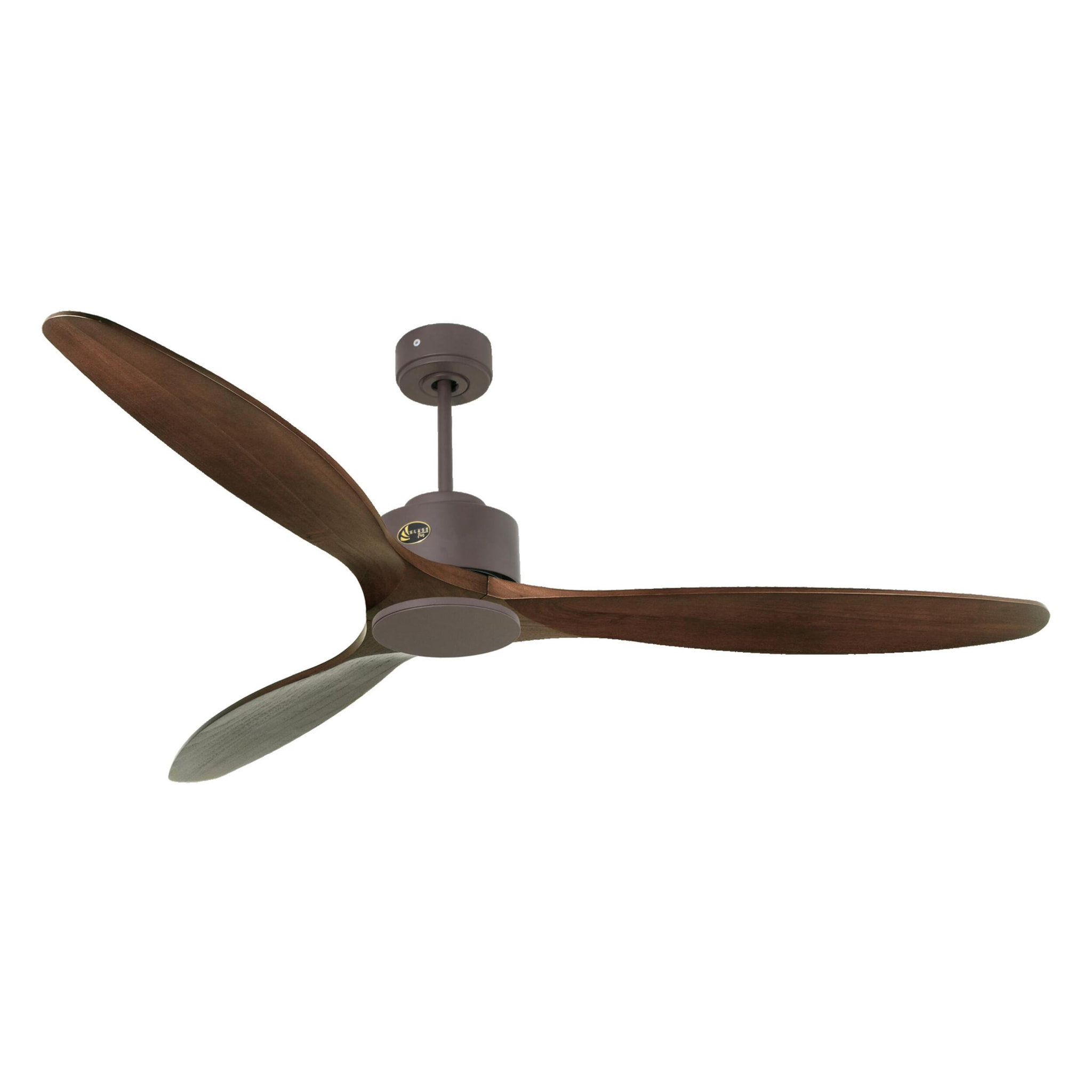 Ventilateur de plafond ø166 cm avec Wifi Réversible Hypersilence 40   W Chocolat