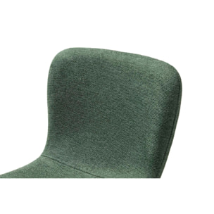 Silla Poliester Verde 44x52x77 Cm