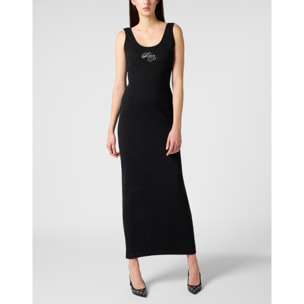 PHILIPP PLEIN Maxi Tank Dress Signature