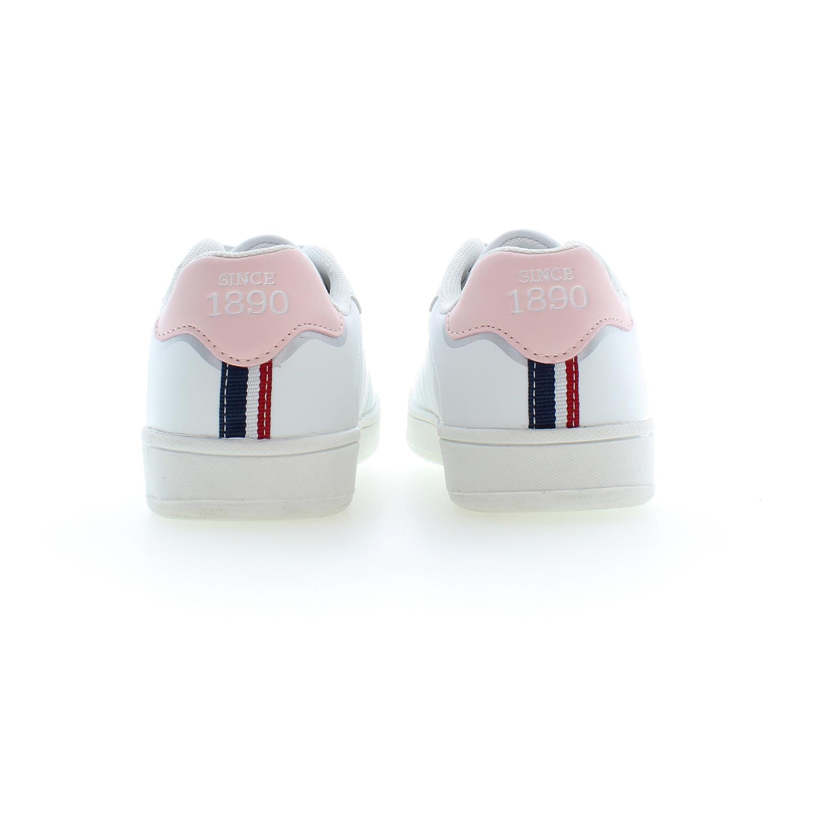 Sneakers U.S. Polo Assn White-Pink