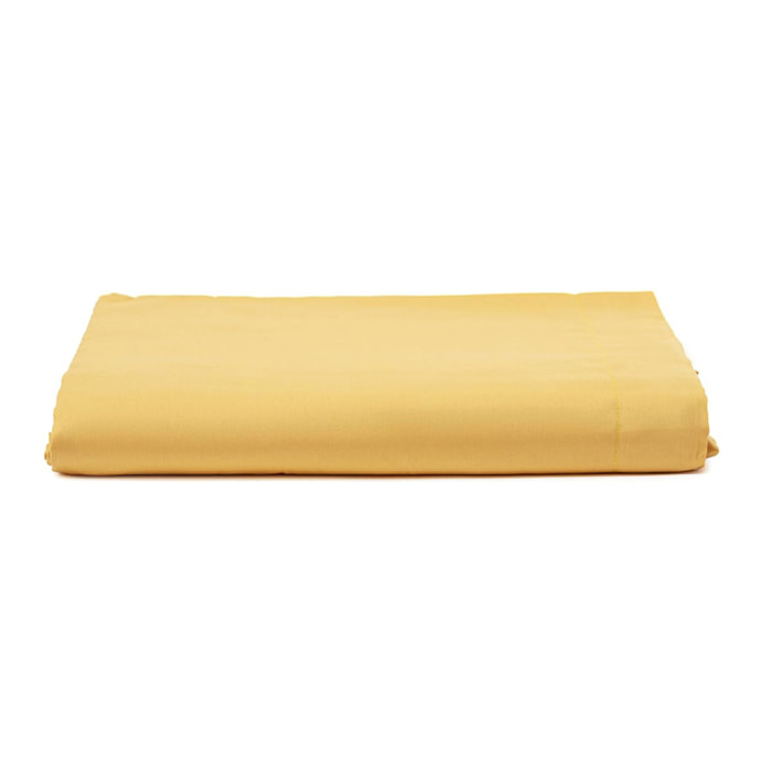 Intrecci Home Lenzuola, Lenzuolo Sopra in Raso di Puro cotone Satin, Made in Italy, Morbidezza Suprema, Elegante e Confortevole, Tinta Unita