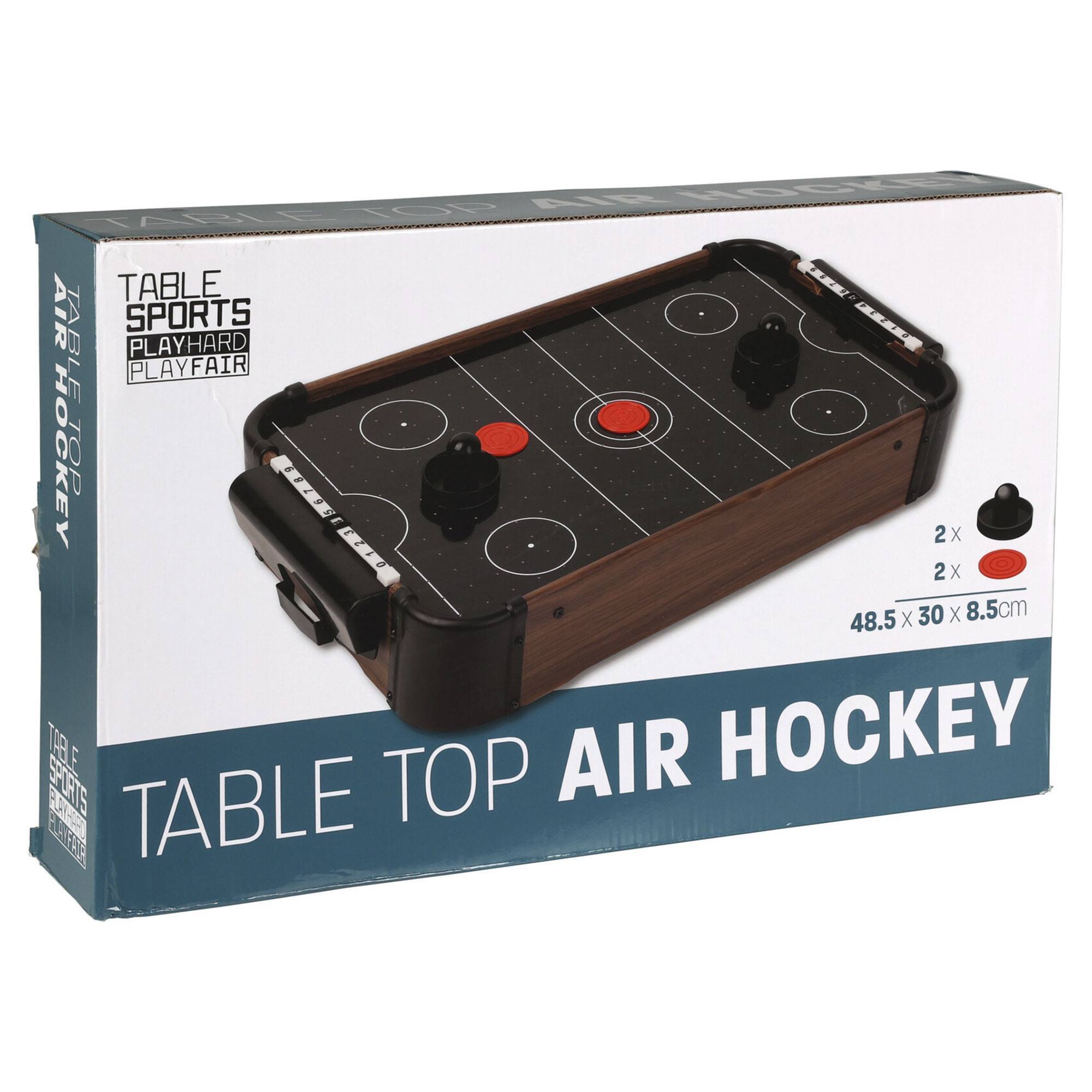 Well home juego de mesa de air hockey 48,5x30x8,5cm