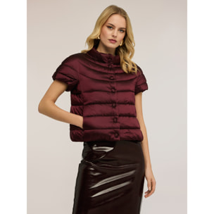 Motivi - Piumino lightweight a maniche corte - Bordeaux
