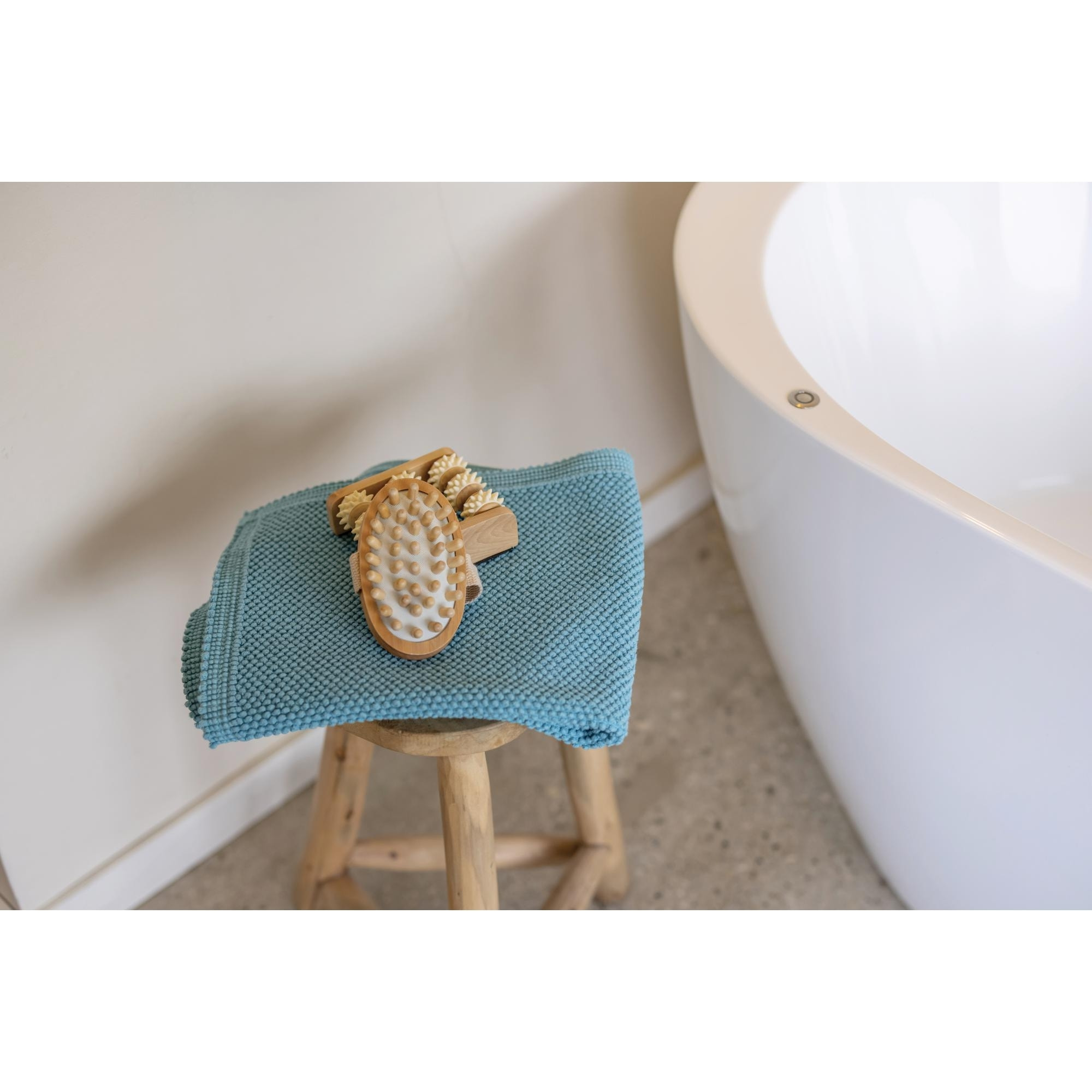 Tapis de bain uni Etia