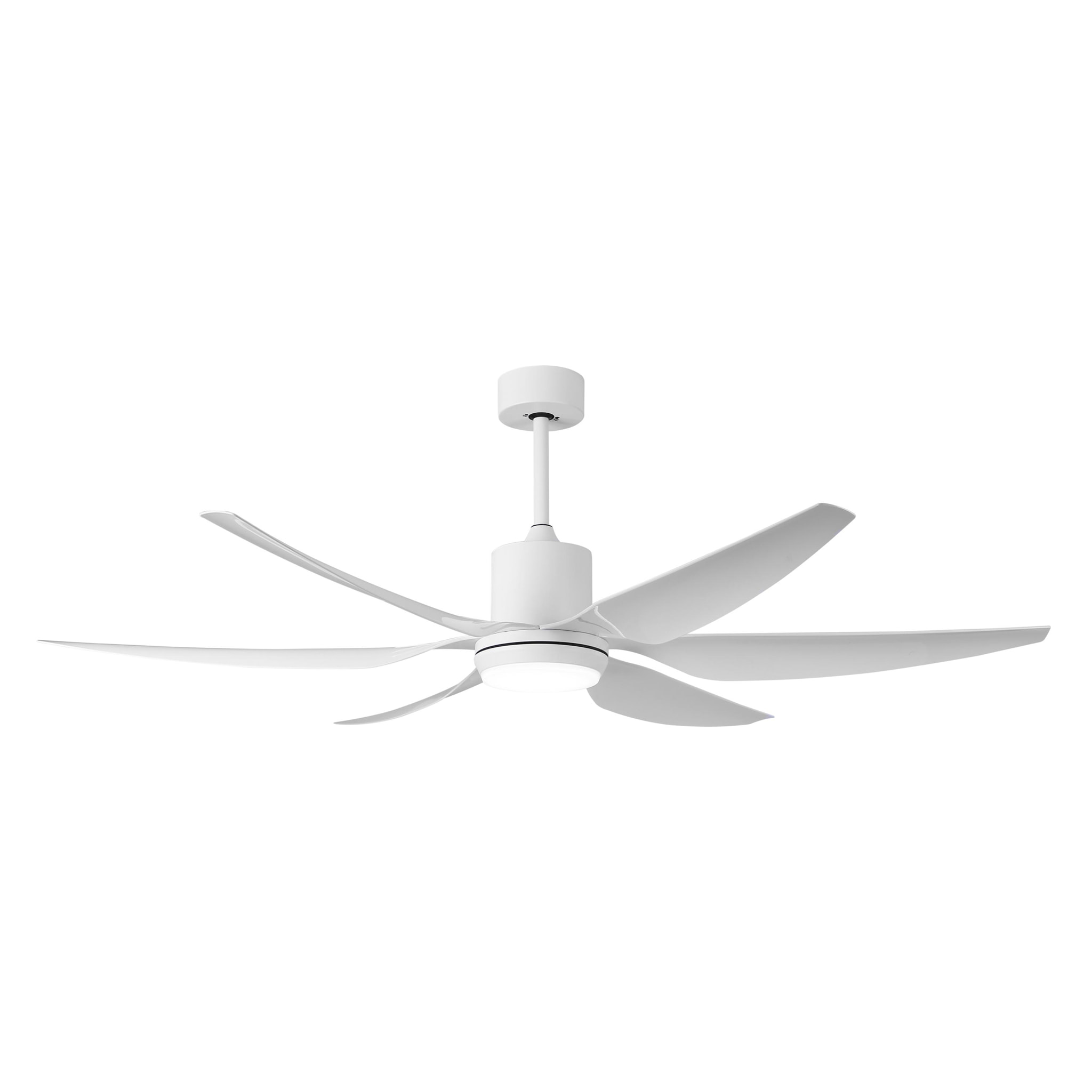 Ventilador de Techo ø167 cm con LED y Wifi Reversible Hypersilence URIKAINE White KLASSFAN