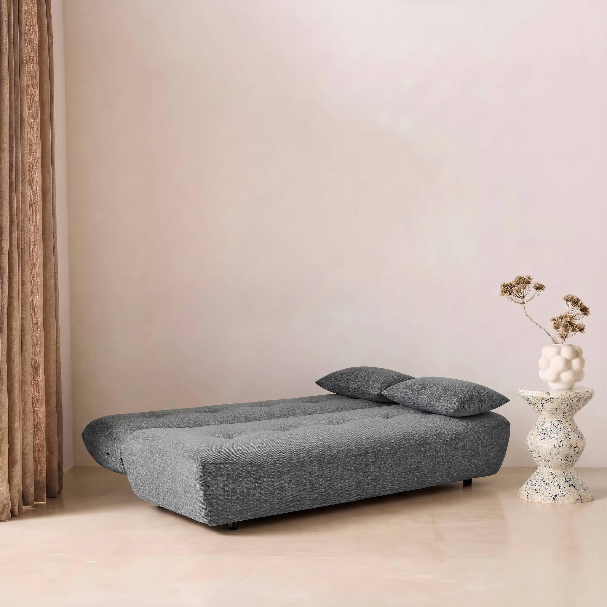 Banquette convertible tissu chenille 3 places KLIK