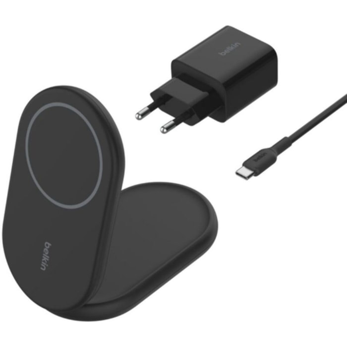 Chargeur induction BELKIN induction 15W 2en1 noir