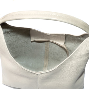 Bagni bolso de hombro mujer. Piel auténtica Dollaro.