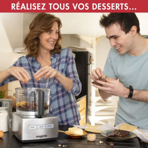 Robot multifonction MAGIMIX CS 5200 XL Premium Blanc