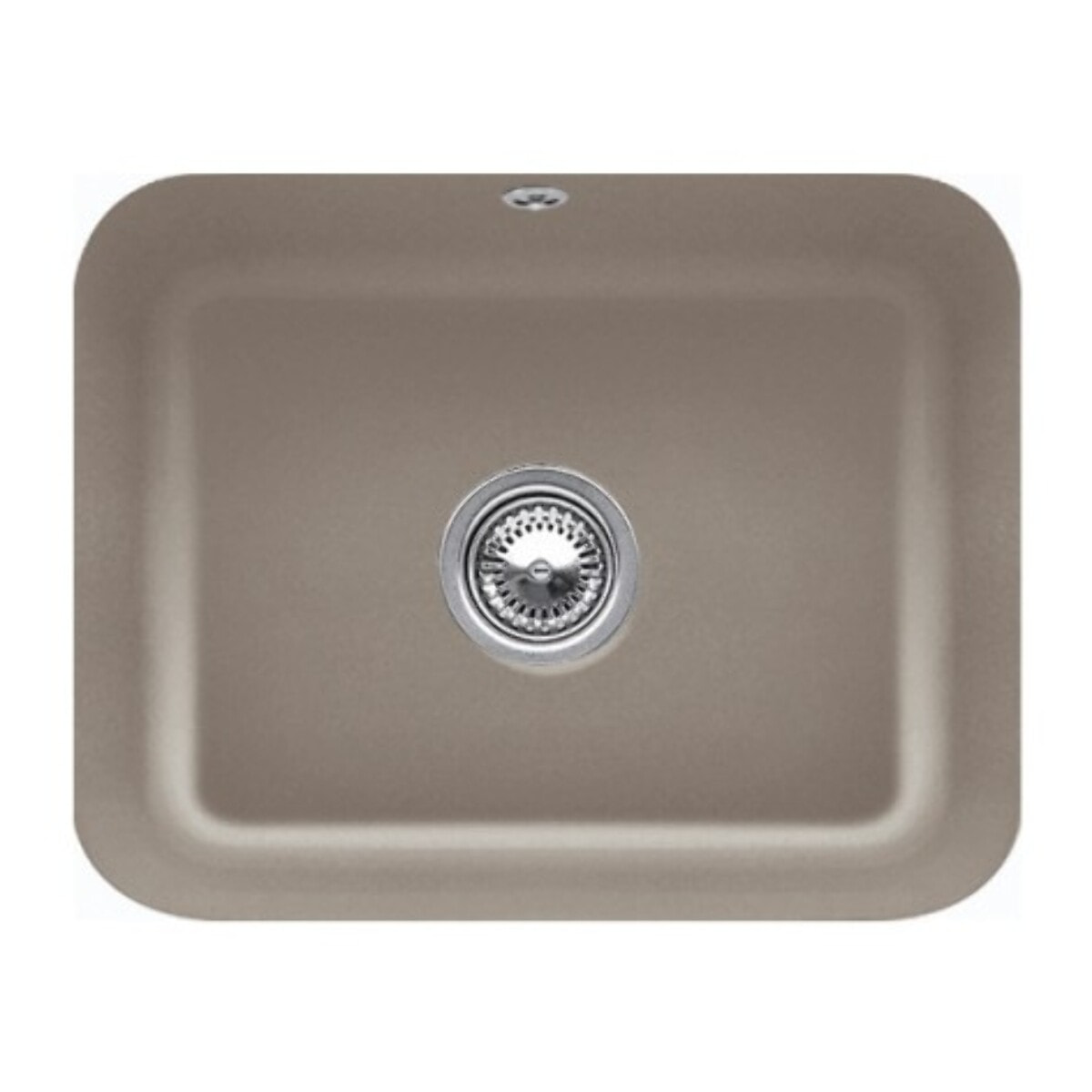 Evier 1 bac Cisterna 60C Timber CeramicPlus avec vidage manuel