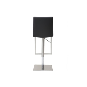 Tabouret de bar design noir KYLE