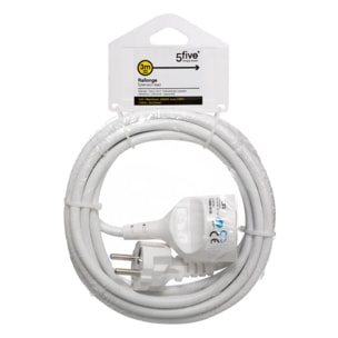 Rallonge prise avec terre 3 m