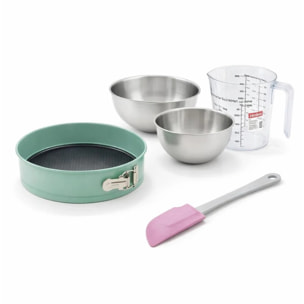 Set de 5 ustensiles de pâtisserie moule à gâteaux bol spatule pâtisserie et verre doseur Divers Divers Zenker  Divers