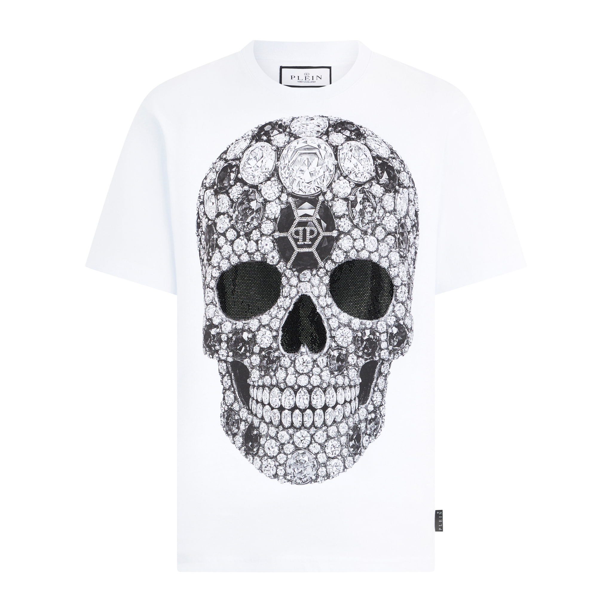 PHILIPP PLEIN Camiseta Cuello Redondo Ss SKULL