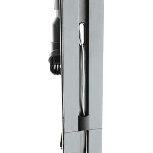 Support de rangement XAVAX Mural fixation universelle aspirateur balai argent